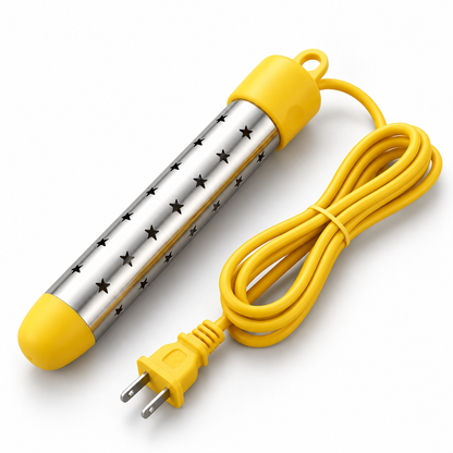 Immersion Water Heater Portable Electric Plug In Cord