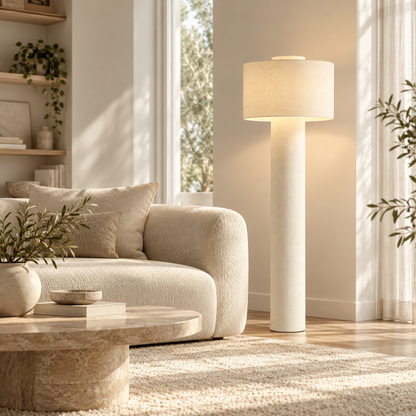 Indirect Lighting Floor Lamp Tall Decorative Design