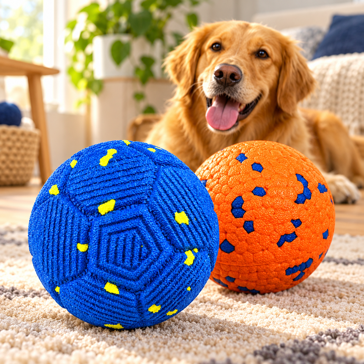 Interactive Dog Toy USB Rechargeable Exercise Ball