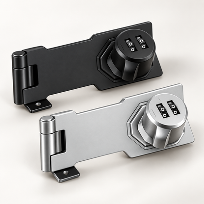 Keyless Cabinet Lock Latch Metal Self Adhesive