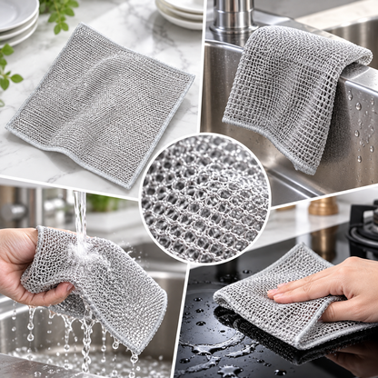 Kitchen Cleaning Cloth Multi Purpose Thick Durable Design