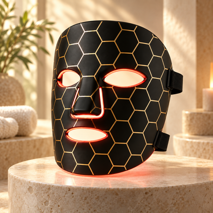 LED Face Mask Silicone USB Rechargeable Flexible Skincare