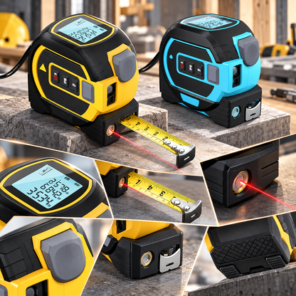 Laser Measuring Tape Digital Tool Multi Function Design