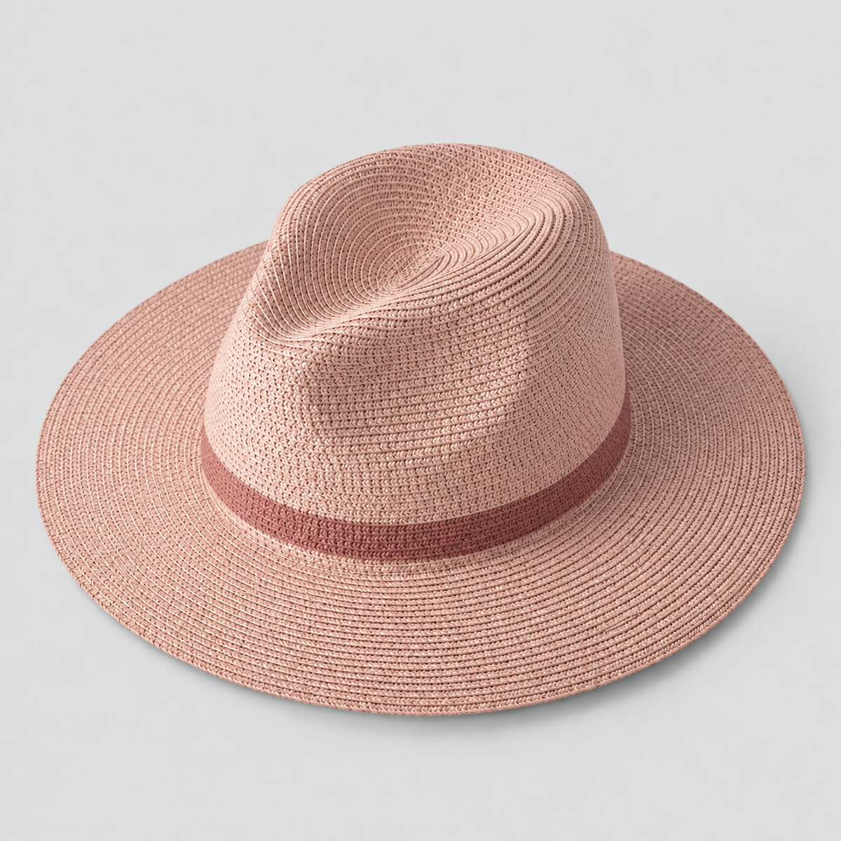 Lightweight Panama Hat Wide Brim Packable Sunshade