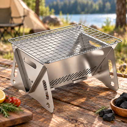 Lightweight Portable Grill Compact Outdoor Cooking