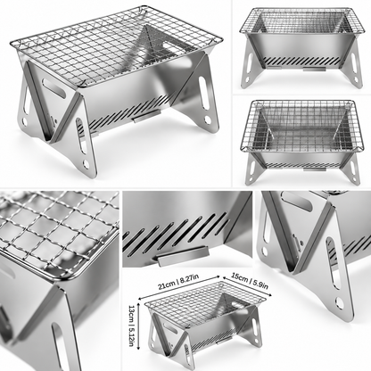 Lightweight Portable Grill Compact Outdoor Cooking