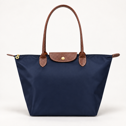 Luxurious Handles Tote Bag Versatile Everyday Elegant