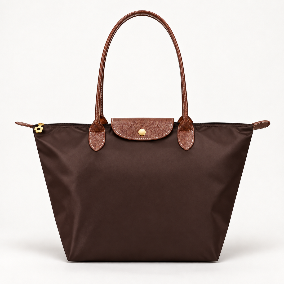 Luxurious Handles Tote Bag Versatile Everyday Elegant
