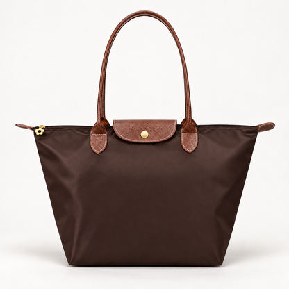 Luxurious Handles Tote Bag Versatile Everyday Elegant