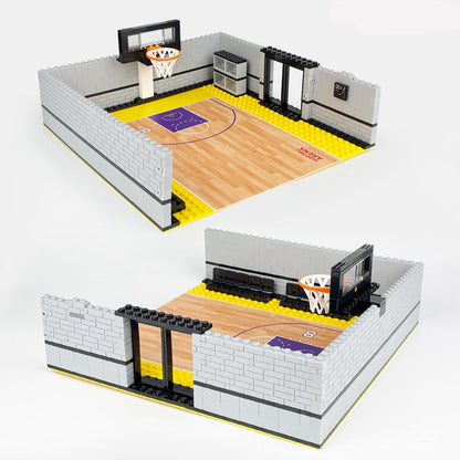 Basketball Building Block Set – DIY Sports Arena Construction Toy for Kids with Educational STEM Learning and Creative Play Fun