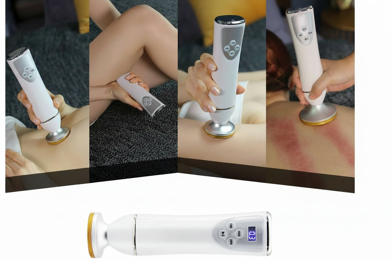 Electric Cupping Therapy Massager – Adjustable Anti Cellulite Gua Sha Vacuum Massage Device for Muscle Recovery and Body Sculpting