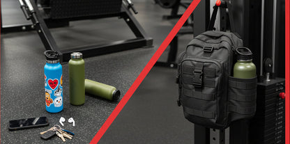 Magnetic Gym Bag Organizer – Large Capacity Fitness Carrier with Phone Pocket and Water Bottle Holder for Workouts