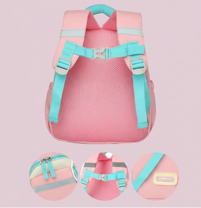 Cartoon Kids School Backpack – Waterproof Lightweight Nursery Bag with Adjustable Straps and Spacious Storage for Everyday School Use