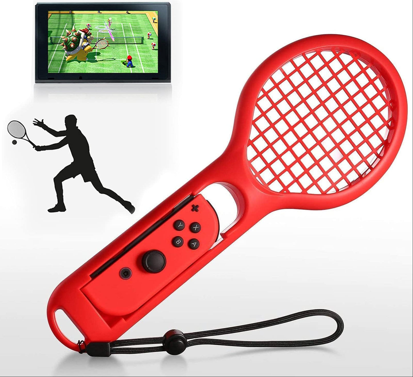 Handheld Sports Accessories Kit – 10-in-1 Gaming Bundle with Golf Clubs and Motion Sports Gear for Switch OLED Players