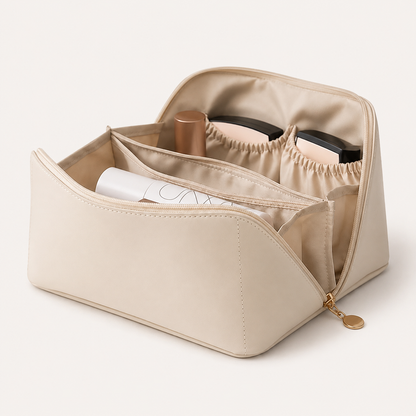 Makeup Bag Cosmetic Organizer Travel Friendly Design