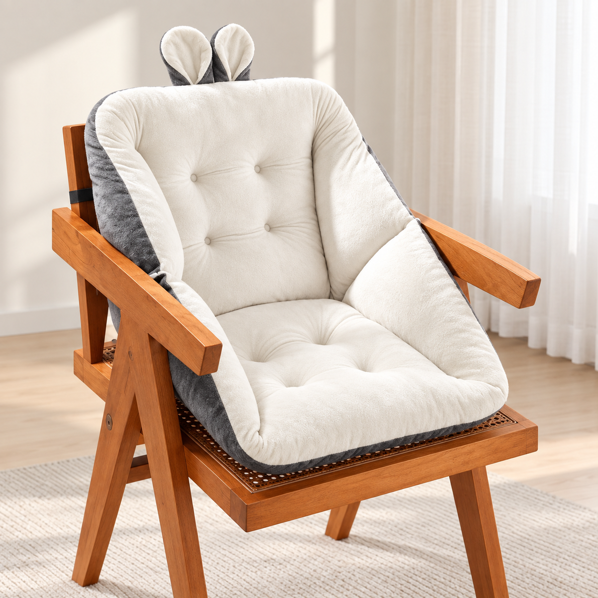 Memory Foam Seat Cushion Ergonomic Comfortable Support