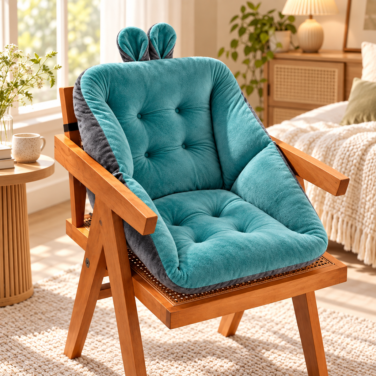 Memory Foam Seat Cushion Ergonomic Comfortable Support