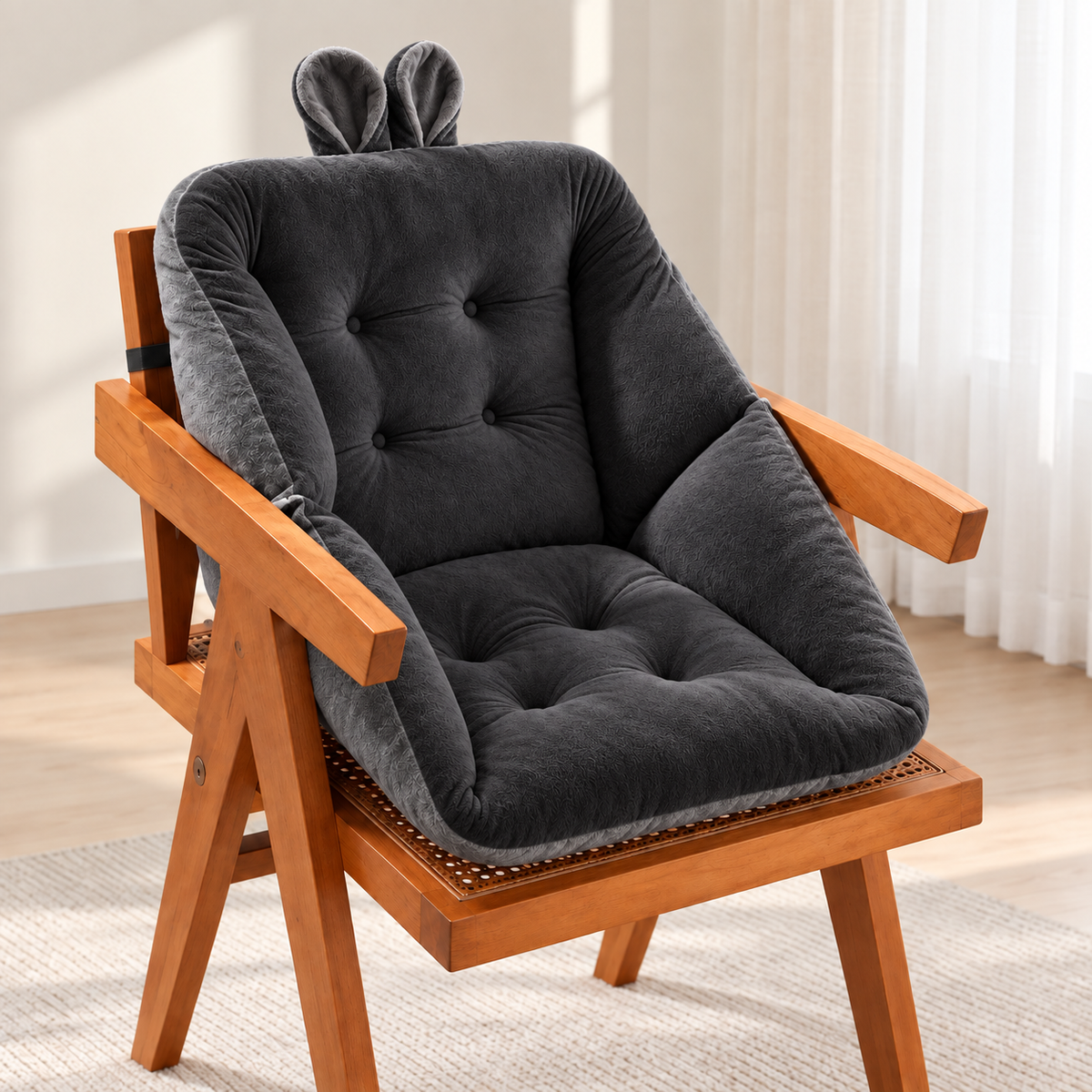 Memory Foam Seat Cushion Ergonomic Comfortable Support