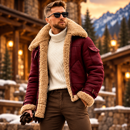 Men's Bomber Jacket Fashionable | Outerwear