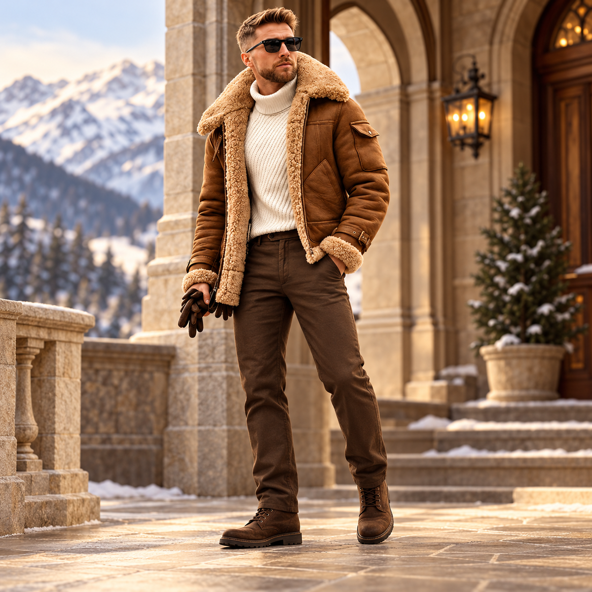 Men's Bomber Jacket Fashionable | Outerwear
