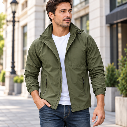 Men's Casual Jacket Water Resistant Transitional | Versatile Outerwear