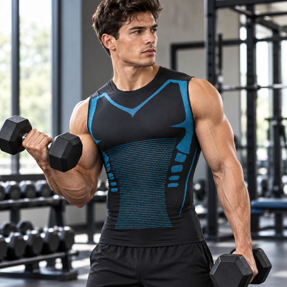 Men's Compression Tank Top Fitness | Workout Gear