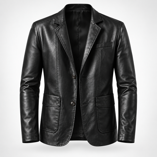 Men's Modern Cut Versatile Blazer | Lambskin Blazer