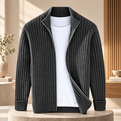 Men's Modern Knitted Cardigan Spring | Casual Layering