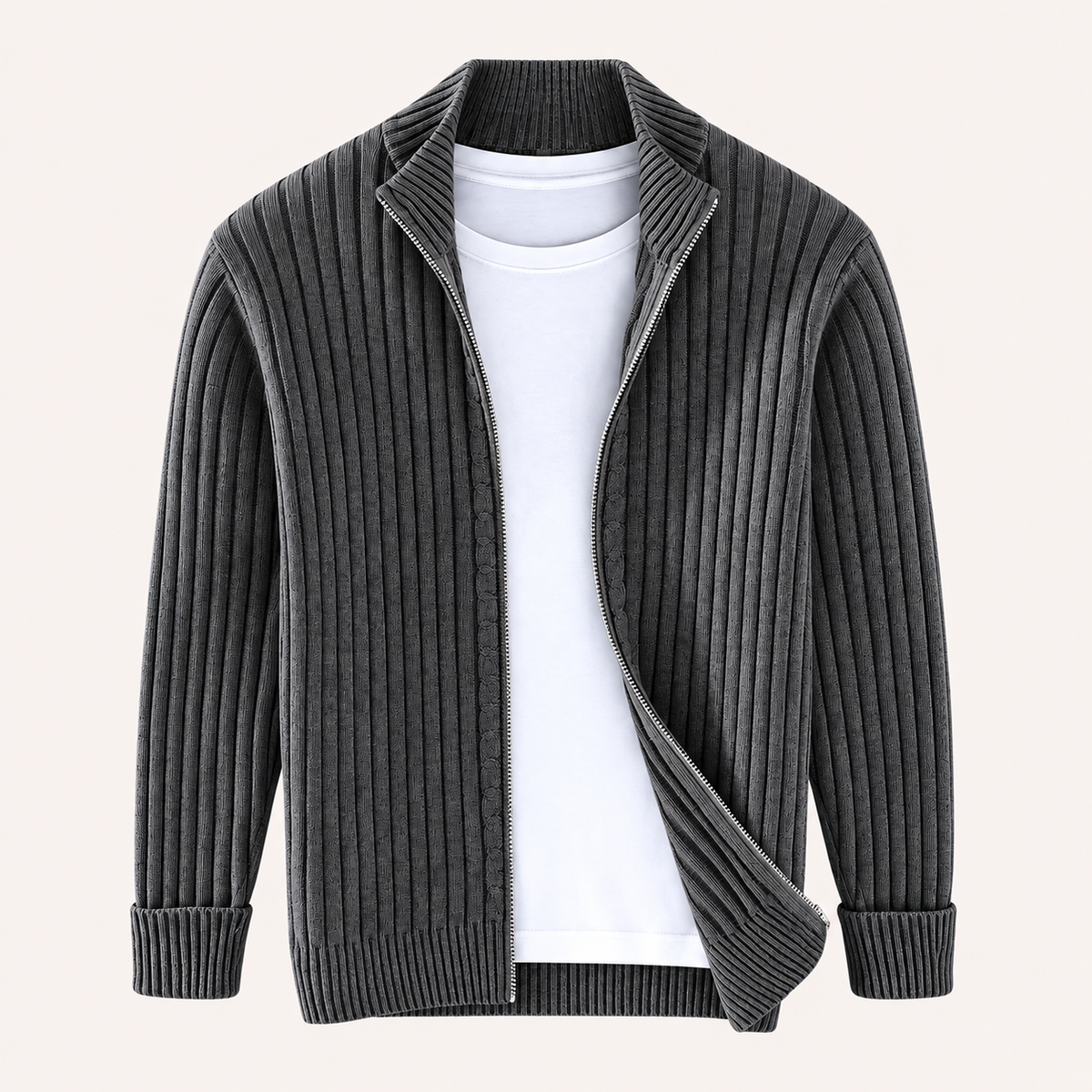 Men's Modern Knitted Cardigan Spring | Casual Layering