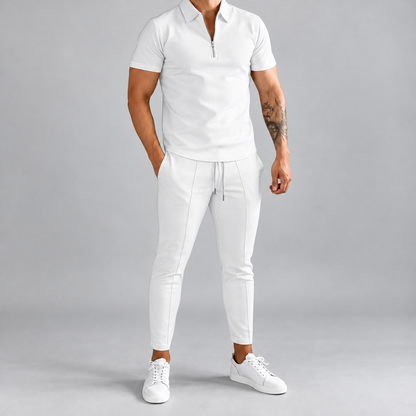 Men's Outfit Set Casual Shirt Pants | Matching Wear