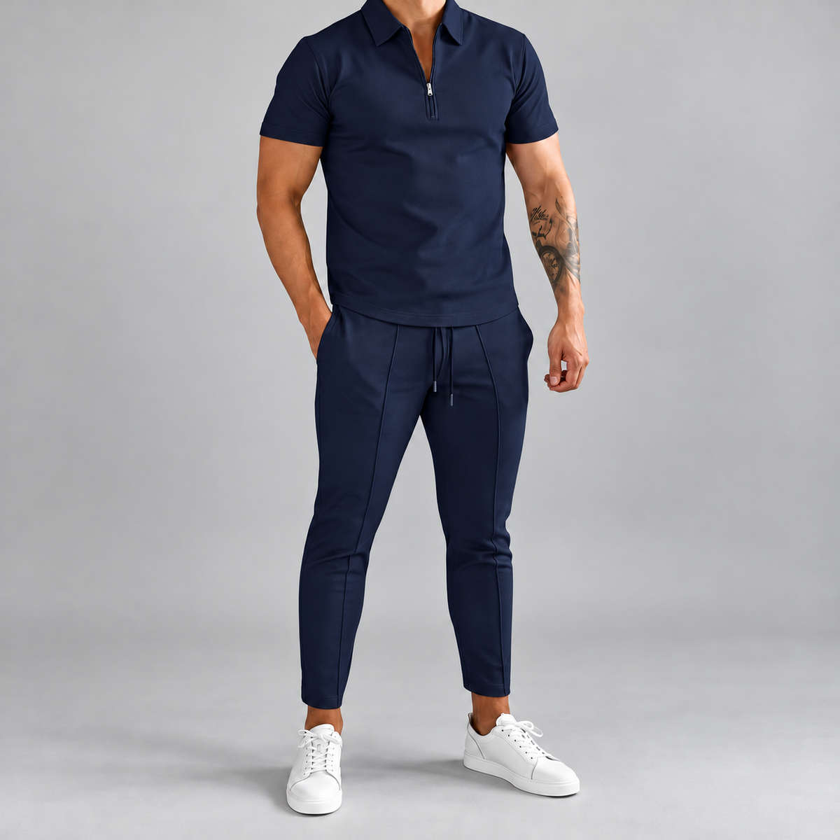 Men's Outfit Set Casual Shirt Pants | Matching Wear