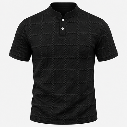 Men's Short Sleeve Henley Shirt Casual | Summer Wear