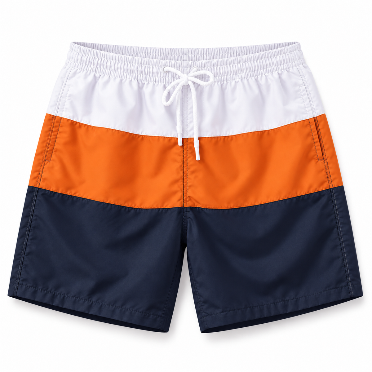 Men's Swim Shorts Durable Patchwork | Beachwear
