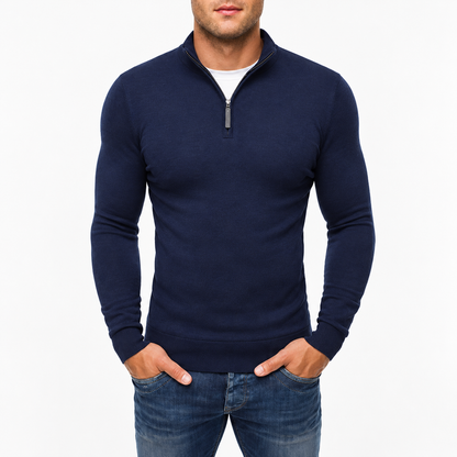 Men's Trendy Stand-Collar Sweater High Fashion | Casual Wear