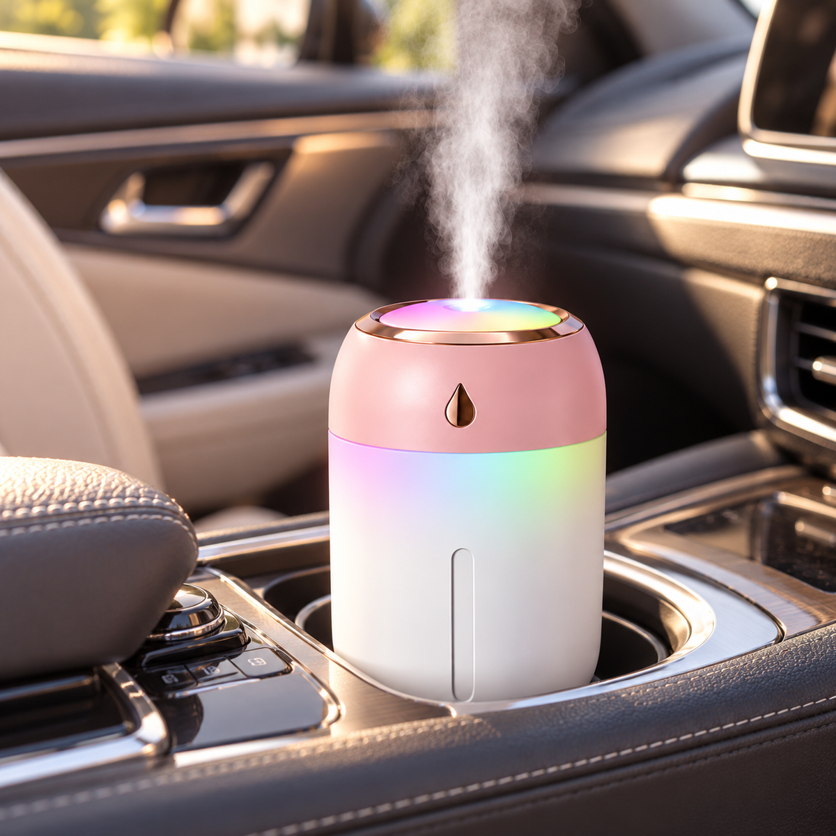 Mini Humidifier Car Portable Compact Design