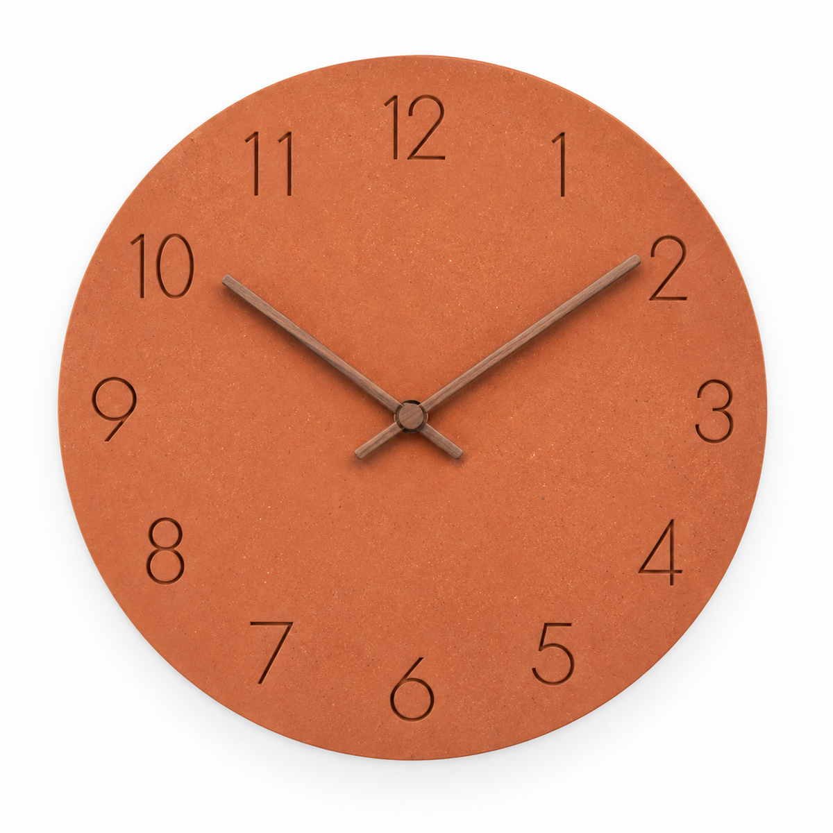 Modern Minimalist Wall Clock Battery Operated Nordic Design