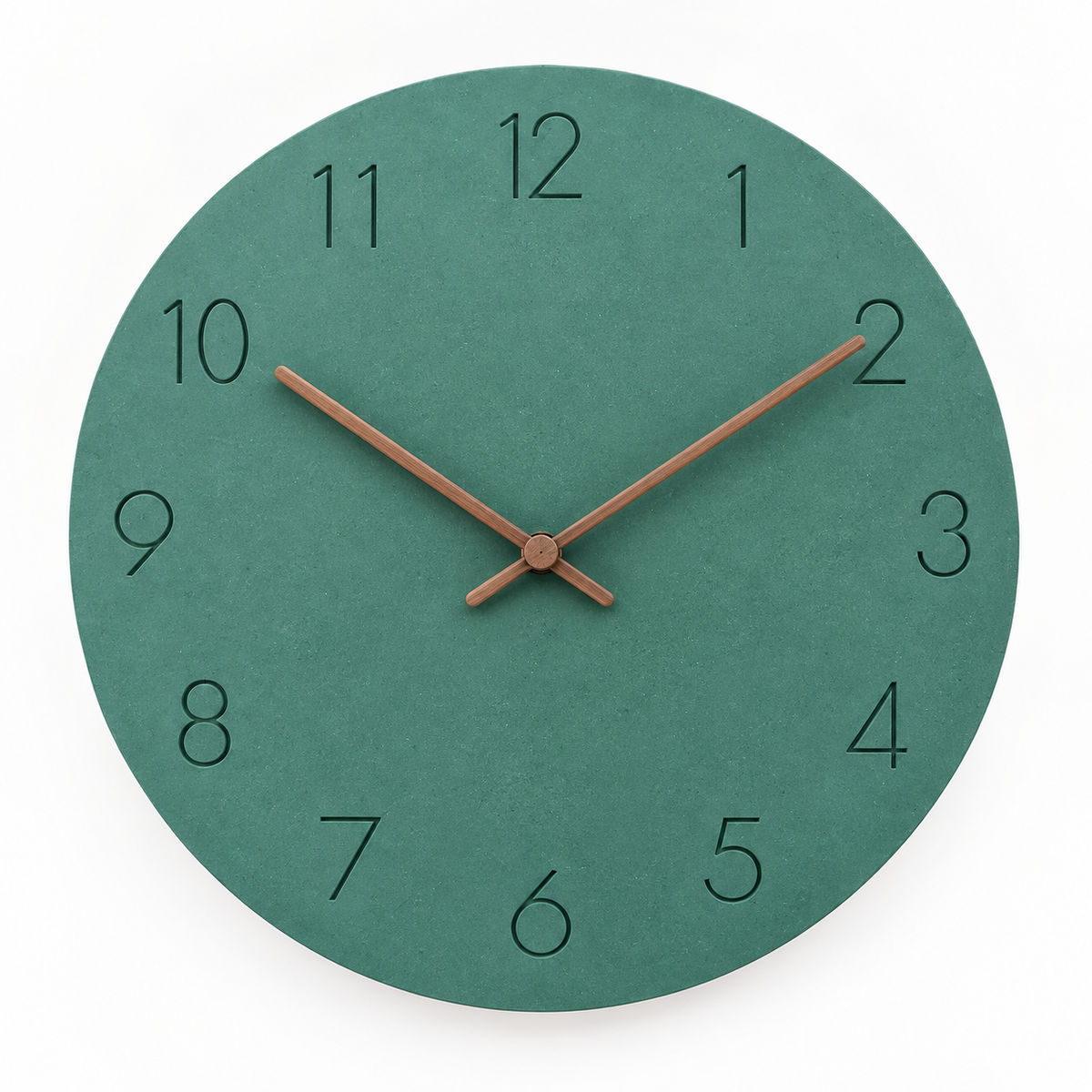 Modern Minimalist Wall Clock Battery Operated Nordic Design