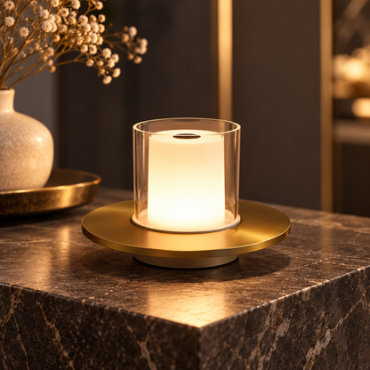 Modern Rechargeable Candle Lamp Cordless Decorative Light