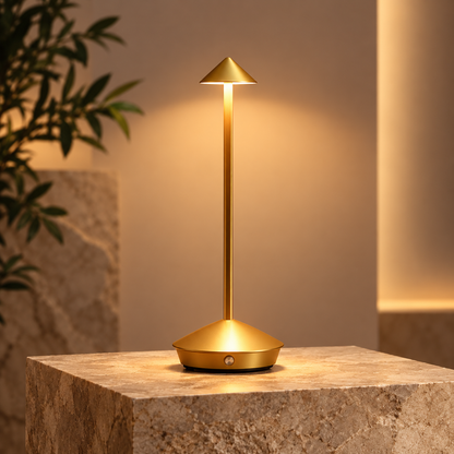 Modern Rechargeable Waterproof Table Lamp Touch Control