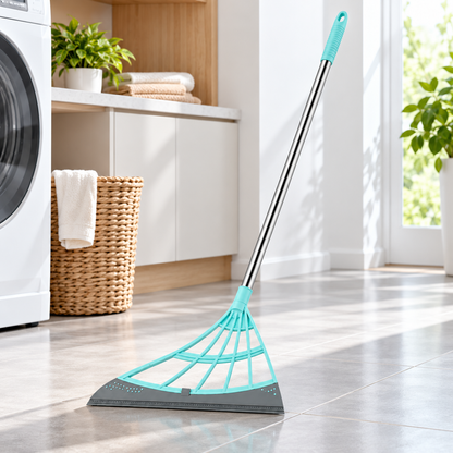 Multi Functional Floor Broom Hard Surface Cleaning Tool