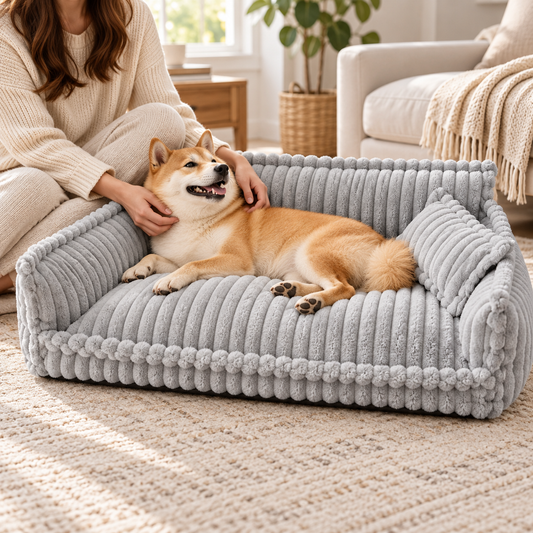 Non Slip Orthopedic Dog Bed Washable Sofa Cozy Design