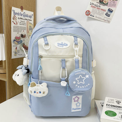 Travel Backpack with Multiple Compartments and Padded Shoulder Straps