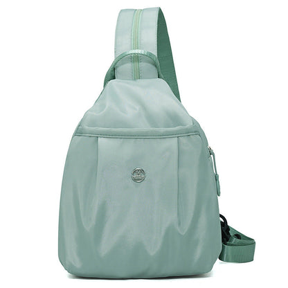 Sling Backpack with Adjustable Strap and Multiple Zippered Compartments