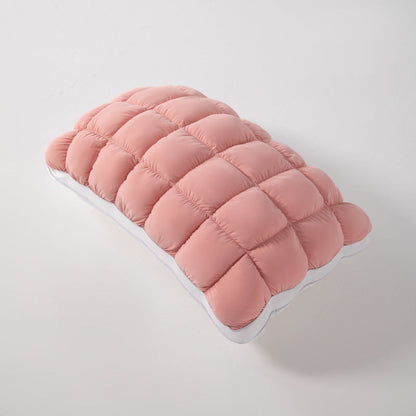 High-resilience fluffy French bread pillow