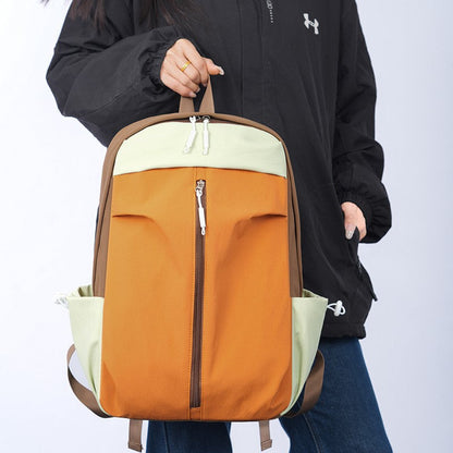 Travel Backpack with Padded Laptop Sleeve and Dual Zipper Access, Multiple Compartments