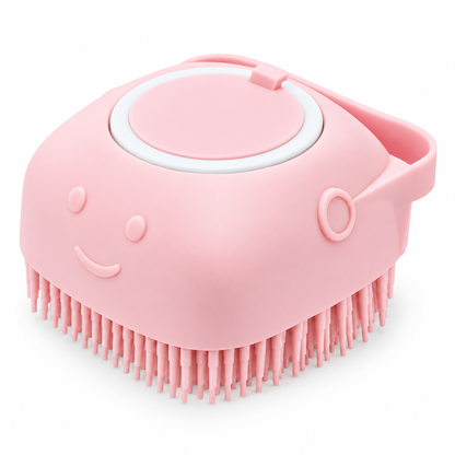 Pet Cleaning Brush Comfortable Shampoo Dispensing