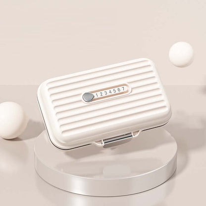 Portable Pill Organizer | Seven Compartments with Digital Counter