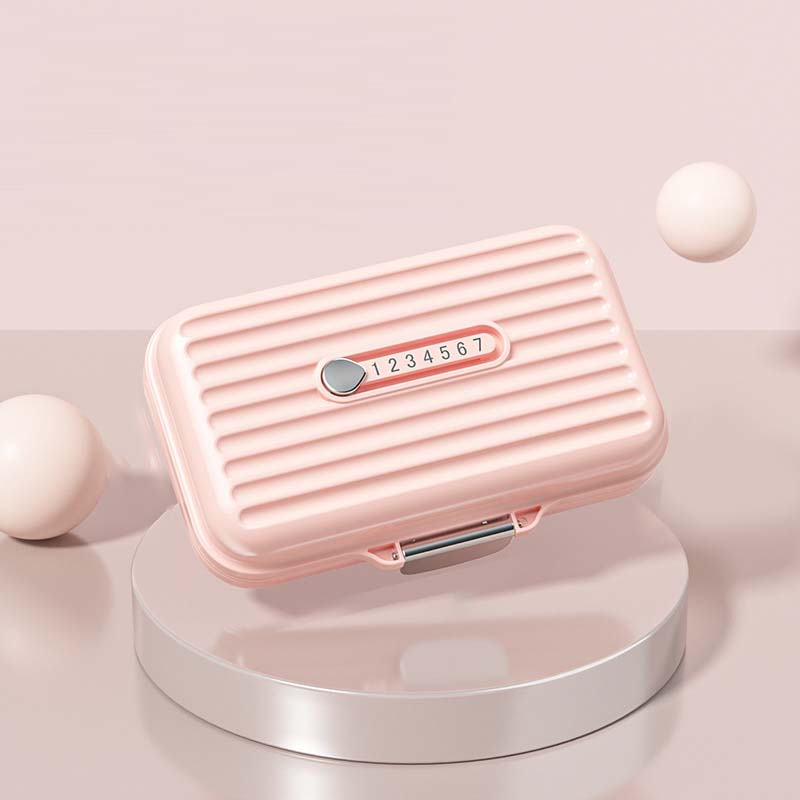 Portable Pill Organizer | Seven Compartments with Digital Counter