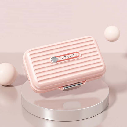 Portable Pill Organizer | Seven Compartments with Digital Counter