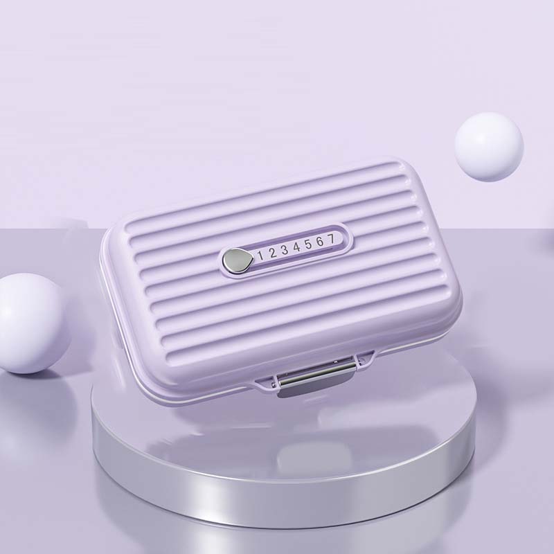 Portable Pill Organizer | Seven Compartments with Digital Counter